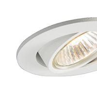 QAZQA Smart inbouwspot wit kantelbaar incl. wifi GU10 - Cisco - thumbnail