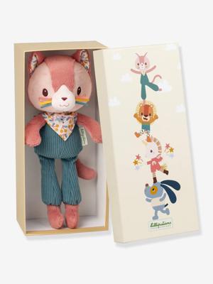 Knuffelzachte knuffel en zijn geschenkdoos LILLIPUTIENS rozen