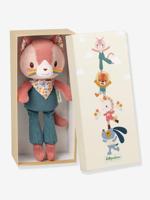 Knuffelzachte knuffel en zijn geschenkdoos LILLIPUTIENS rozen - thumbnail