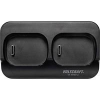 VOLTCRAFT VC 5000-2 Powerbank 5000 mAh Li-ion Zwart Statusweergave - thumbnail