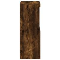 Dressoir met LED-verlichting 41x37x100 cm gerookt eikenkleurig - thumbnail