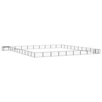 Hondenkennel 40 panelen 100x50 cm gepoedercoat staal zwart - thumbnail