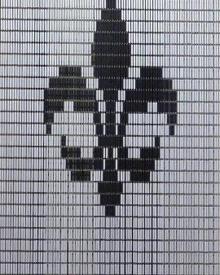 Vliegengordijn Hulzen Franse Lelie - 90cm x 210cm