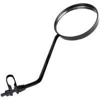 Mirage spiegel rond groot, zwart - thumbnail