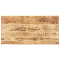 Tafelblad 15-16 mm 100x60 cm massief mangohout - thumbnail