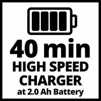 Einhell TE-CD 18/40 Li BL (2x2,0Ah) Power X-Change 4513995 Accu-schroefboormachine 18 V 2000 mAh Li-ion Incl. 2 accus, Incl. lader, Brushless - thumbnail