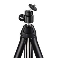 Hama Tafelstatief 1/4 inch Werkhoogte=20 - 90 cm Zwart Incl. smartphonehouder - thumbnail