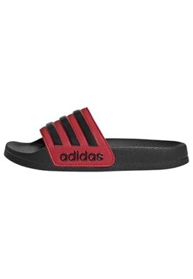 adidas Adilette Shower Slippers Kids Zwart Rood