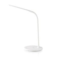 LED-tafellamp met Draadloze Qi Oplader | Aan/uit Switch & Dimmer | 10 W | Cool, Warm en Natuurlijk Wit Licht | 2700 - 6500 K | Zwart - thumbnail