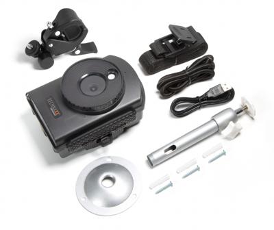 Technaxx - Time-lapse camera Full HD - bewaking time-lapse-camera, bouwplaats, huis, tuin, 6 maanden batterijvoeding - MicroSD, microfoon, geluid, LED, dag en nacht - waterdichte camera TX-164
