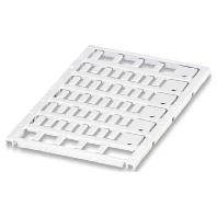 Phoenix Contact 0819372 UC-WMT (10X4) Kabelmarkeringdrager Montagemethode: Schuiven Markeringsvlak: 10 x 4 mm Wit Aantal markeringen: 480 10 stuk(s)