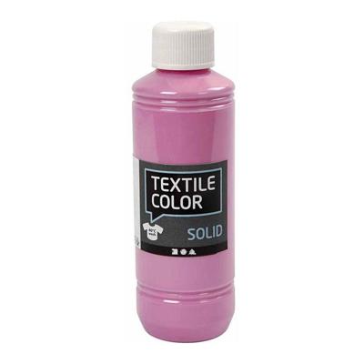 Creativ Company Textile color dekkende textielverf - roze, 250ml Creativ Company Textile color dekkende textielverf - roze, 250ml