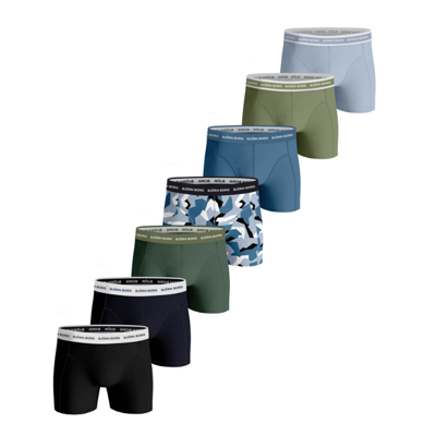 Björn Borg 7-pack boxershorts Nordic Camo Björn Borg 7-pack boxershorts Nordic Camo