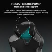 ThunderX3 TEGC-2059101.11 Gaming stoel Zwart - thumbnail