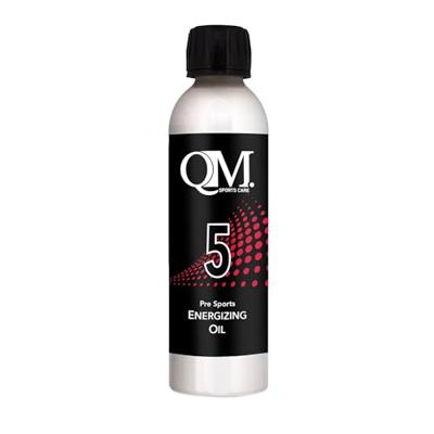 QM Sports Care 5 energizing oil fles 200ml QM Sports Care 5 energizing oil fles 200ml