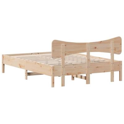 Bedframe zonder matras massief grenenhout 120x190 cm Bedframe zonder matras massief grenenhout 120x190 cm