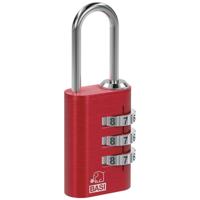 Basi 6170-4000-1400 Kofferslot 21 mm Rood Cijferslot - thumbnail