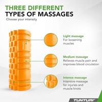 Tunturi Grid foam roller l 33 cm l Ø 13 cm l oranje - thumbnail