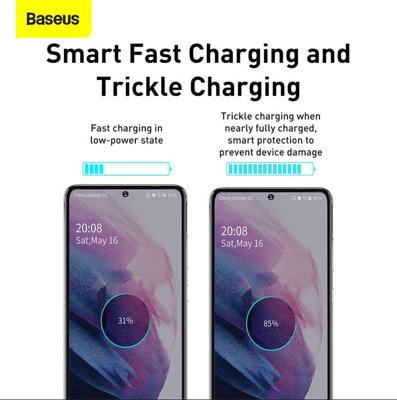 Baseus TZCCSUP-L01 oplader voor mobiele apparatuur Smartphone Zwart AC, USB Snel opladen Binnen