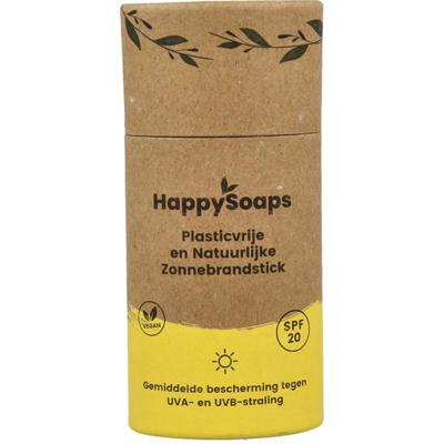 HappySoaps Zonnebrandstick Stick SPF20 50gr HappySoaps Zonnebrandstick Stick SPF20 50gr
