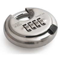 Dulimex Discusslot 70 mm RVS met cijferslot - thumbnail
