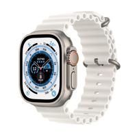 Refurbished Apple Watch Ultra 1 49 mm Ocean Wit Gebruikt - thumbnail