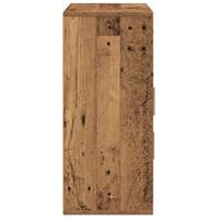 Dressoir met lade Oud hout 60 x 31 x 70 cm Bewerkt hout - thumbnail