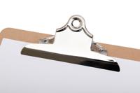 MAUL klemplaat Classic, hardboard karton, A4 staand, bruin - thumbnail