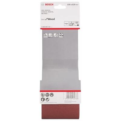 Bosch Accessories 2608606142 Schuurband Korrelgrootte (num) 60 (l x b) 620 mm x 100 mm 3 stuk(s) Bosch Accessories 2608606142 Schuurband Korrelgrootte (num) 60 (l x b) 620 mm x 100 mm 3 stuk(s)