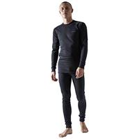 Craft Baselayer Set Thermoset Heren Black M - thumbnail