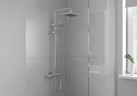 Hansgrohe Regendouche set Vernis Shape Showerpipe 230 1 Jet met Douchethermostaat Mat Zwart - thumbnail
