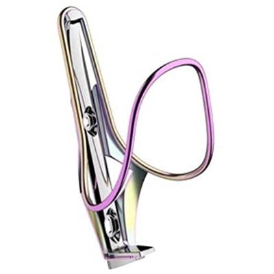 ELITE bidonhouder "morèo" bottle cage moréo inox/chrome