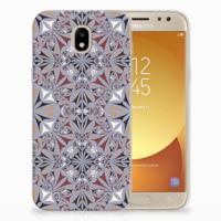 Samsung Galaxy J5 2017 | TPU | Siliconen hoesje | Flower Tiles - thumbnail