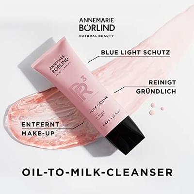 Annemarie Börlind Rose Nature Cleanser Oil To Milk Cleanser Annemarie Börlind Rose Nature Cleanser Oil To Milk Cleanser