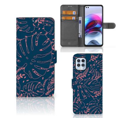 Motorola Moto G100 Hoesje Palm Leaves Motorola Moto G100 Hoesje Palm Leaves