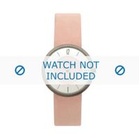 Boccia horlogeband 3114-02 (BO3114-02) Leder Roze - thumbnail