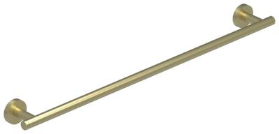 Handdoekrek IVY Enkel Wandmodel 60 cm Geborsteld Mat Goud PVD IVY