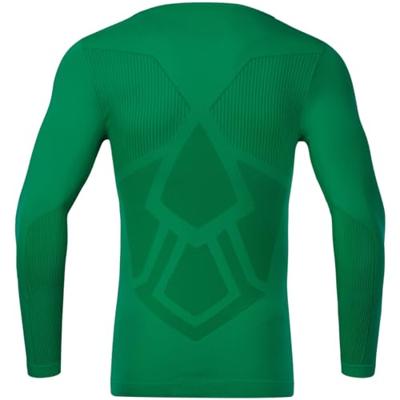 JAKO 6455 Longsleeve Comfort 2.0 - Sportgroen - XS