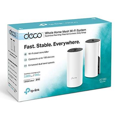 TP-Link Deco M4 WiFi 5 Mesh Systeem (2-pack) Mesh router Wit - thumbnail