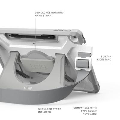Urban Armor Gear Plasma Back cover Wit, Grijs Tablethoes Urban Armor Gear Plasma Back cover Wit, Grijs Tablethoes