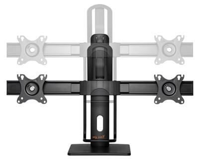 My Wall HL 19 L Monitor-tafelbeugel 1-voudig 43,2 cm (17) - 68,6 cm (27) Zwart Kantelbaar en zwenkbaar, Draaibaar My Wall HL 19 L Monitor-tafelbeugel 1-voudig 43,2 cm (17) - 68,6 cm (27) Zwart Kantelbaar en zwenkbaar, Draaibaar