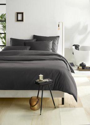 De Witte Lietaer De Witte Lietear dekbedovertrek Olivia Ebony 140x200/220