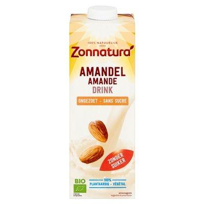 Zonnatura Amandel drink ongezoet bio 1 Liter Zonnatura Amandel drink ongezoet bio 1 Liter