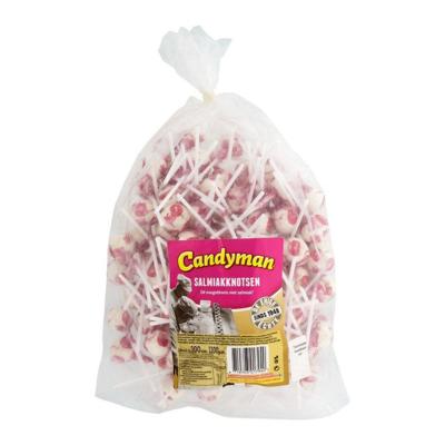 Candyman - Salmiakknotsen - 100 stuks