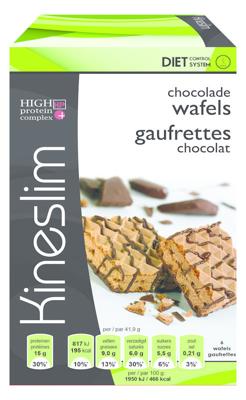 Kineslim Kineslim Wafels Chocolade (3x2st)