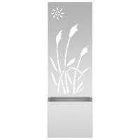 VidaXL Tuin privacy screen zilver 50 x 140 cm gegalvaniseerd staal - thumbnail