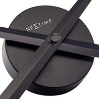 NeXtime ne-3118zw wandklok dia. 70 cm, zwart, &apos;hands&apos; - thumbnail