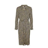 VERO MODA blousejurk VMCISSY met all over print en ceintuur kaki - thumbnail