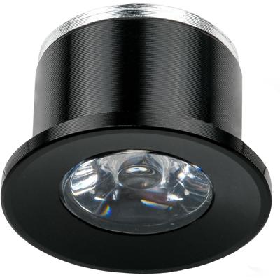 Velvalux LED Inbouw Spot Veranda Verlichting - 1W - 4000K - Mat Zwart