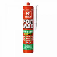 Griffon Poly Max® Afdichtingskit Fix & Seal Express Wit Koker 425g - 6150450 - thumbnail